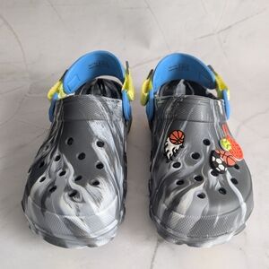 Crocs Kids Gray Camo Classic